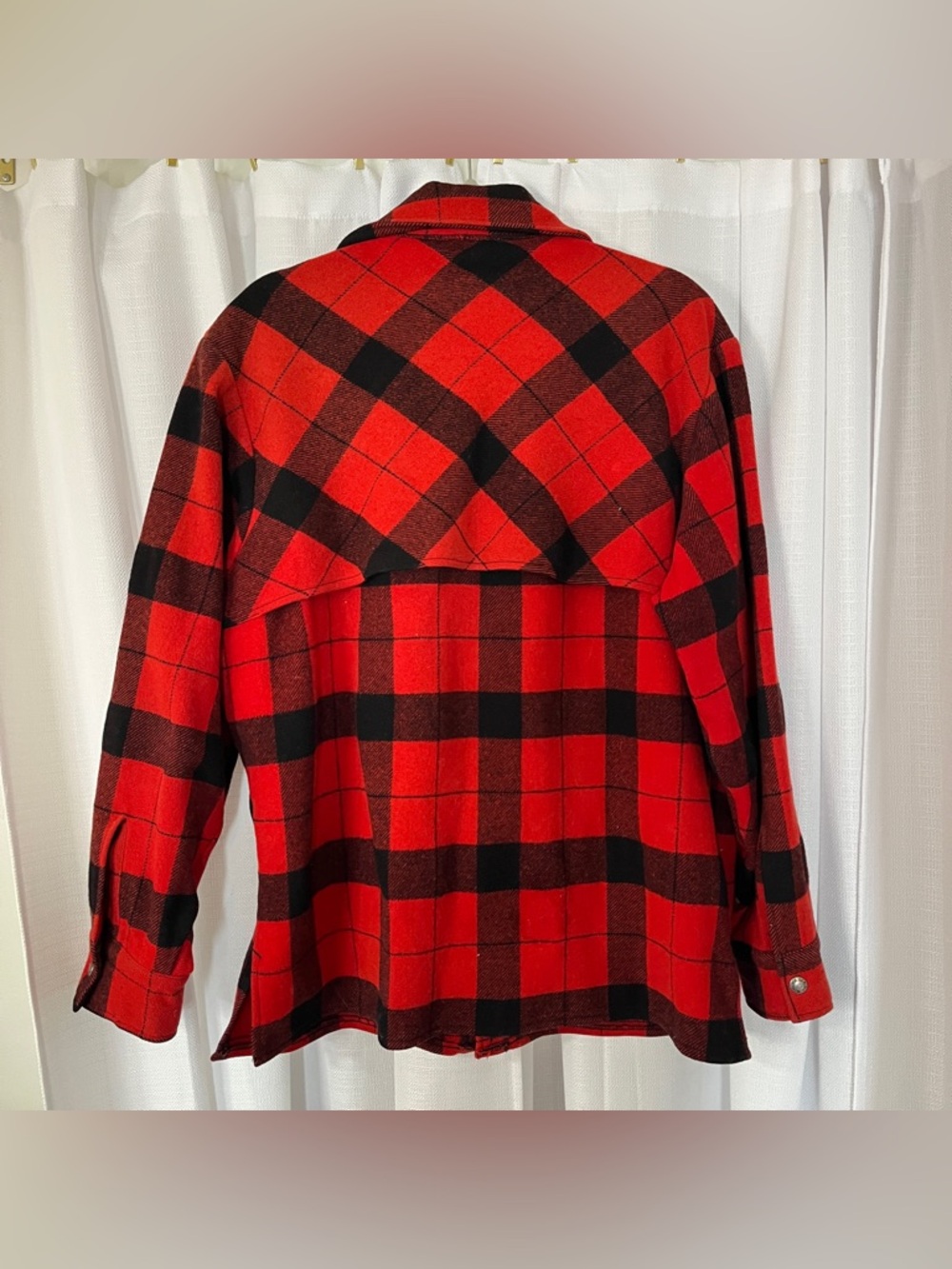 Vintage Filson Mackinaw Cruiser Wool Cape Coat - Picture 2 of 12
